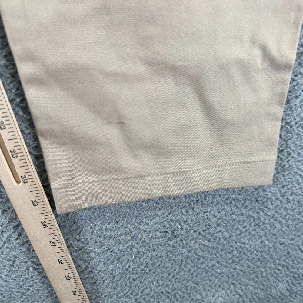Banana Republic Pant Men's 40x26 Beige Cotton‎ Chino Straight Business Stretch